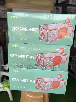 Kids Play Pen Game Fence – Baby Protective Play Fence Set