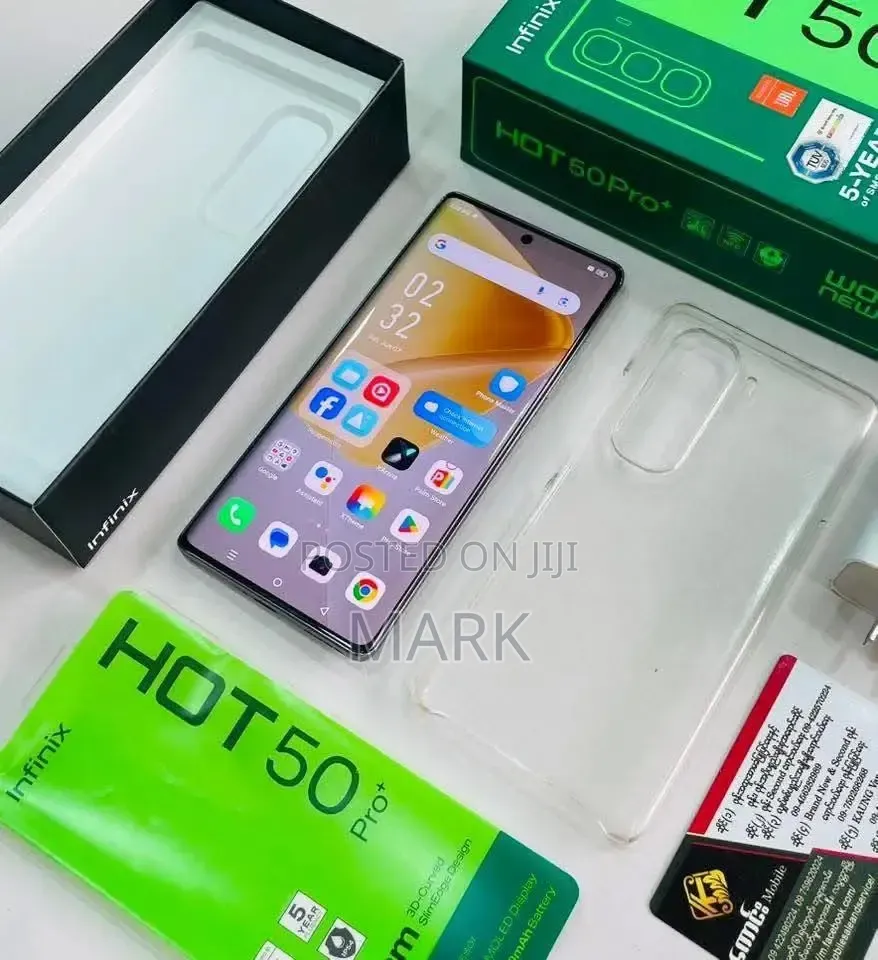 New Infinix Hot 50 Pro+ 4G 128 GB Green