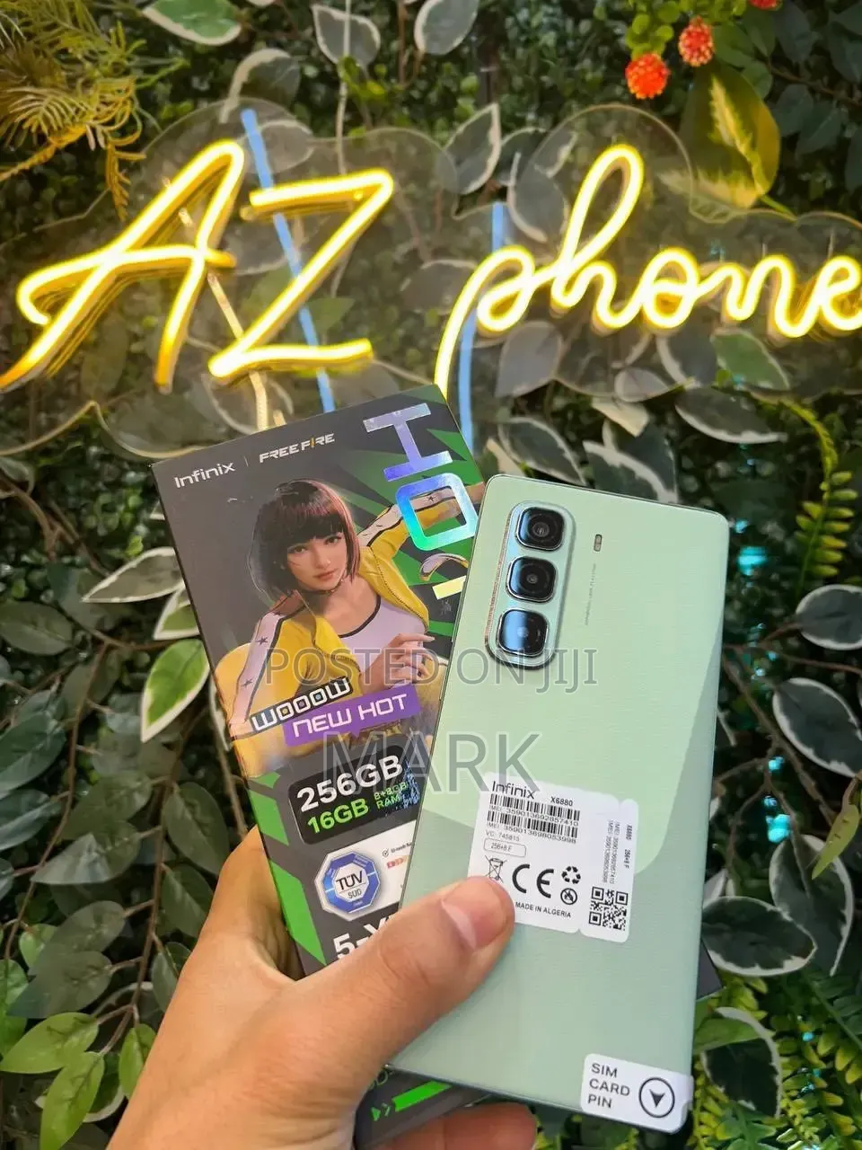 New Infinix Hot 50 Pro+ 4G 128 GB Green