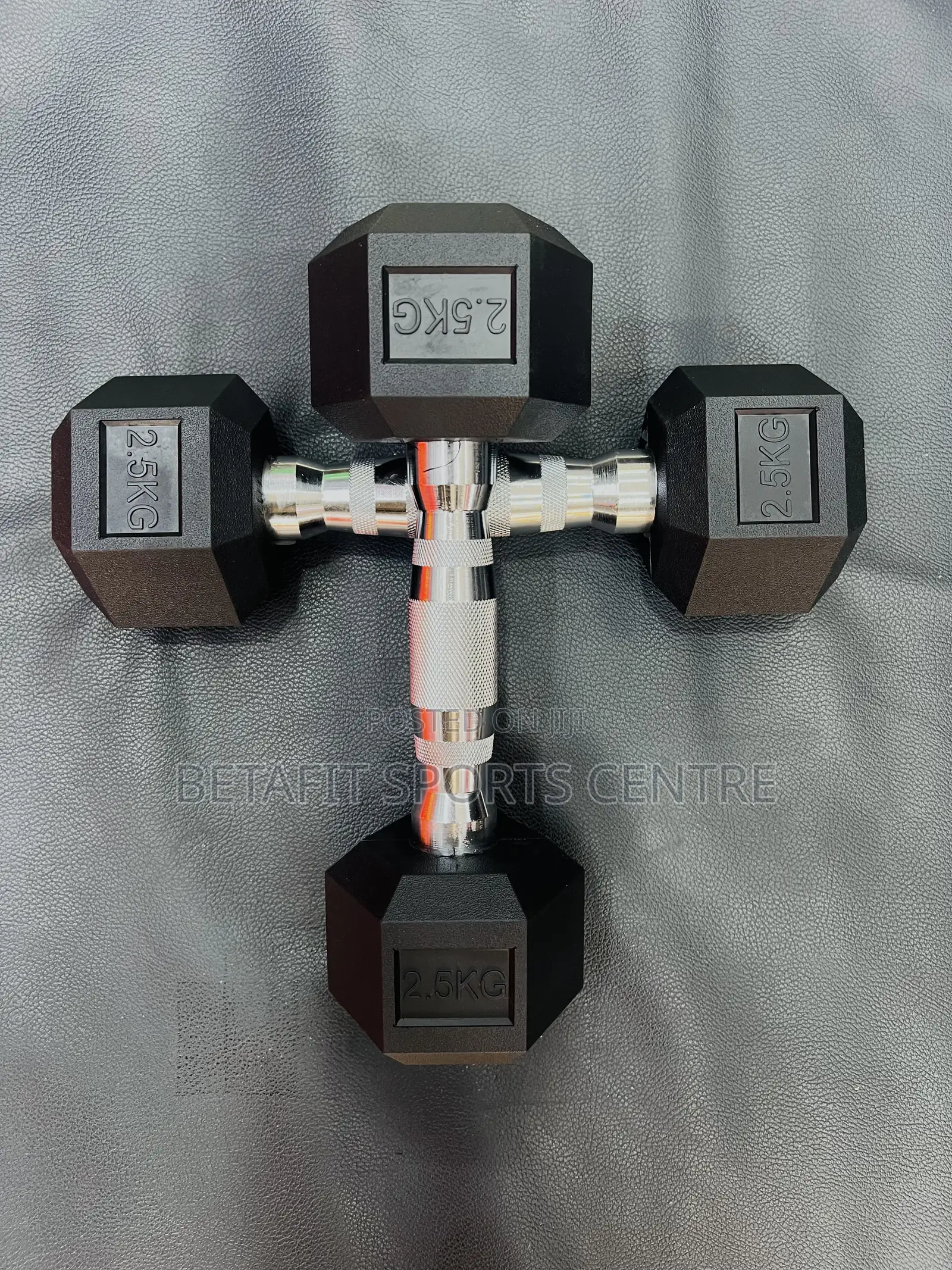 Hexagon Dumbble 2.5kg Pair