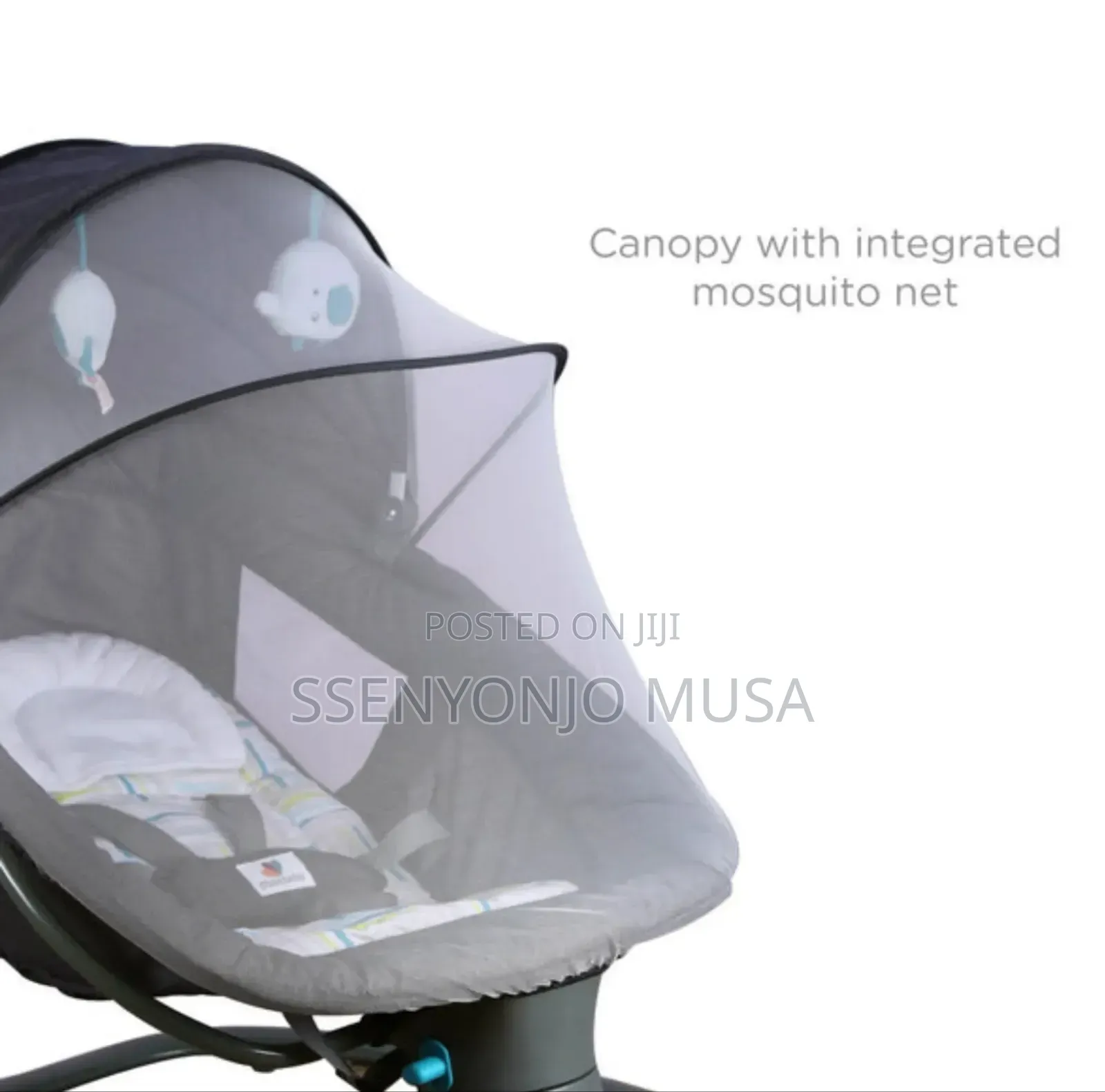 Mastela 3-in-1 Baby Swing Bassinet 08104 Grey With Music Bluetooth
