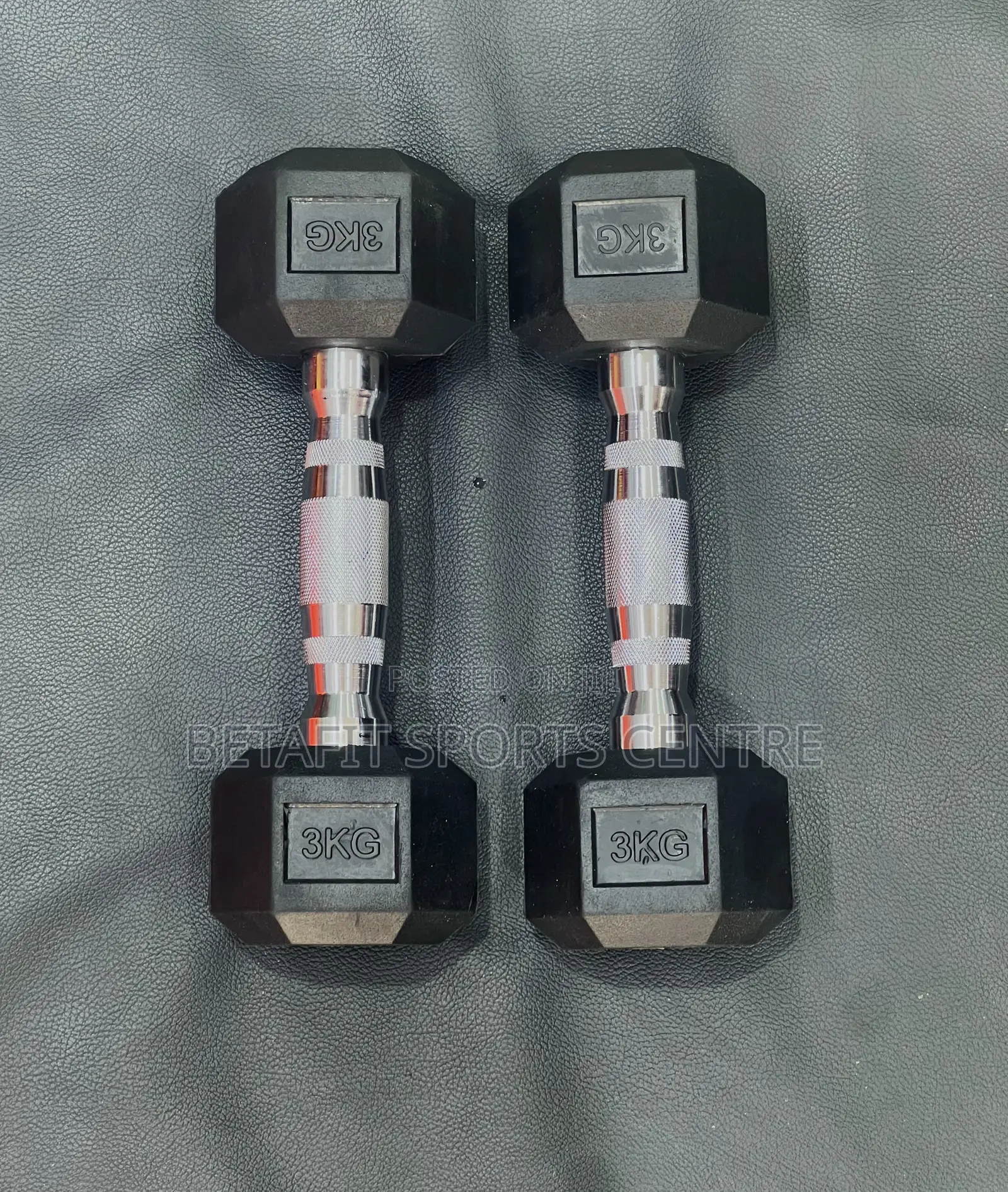 Hexagon Dumbble 3kg Pair