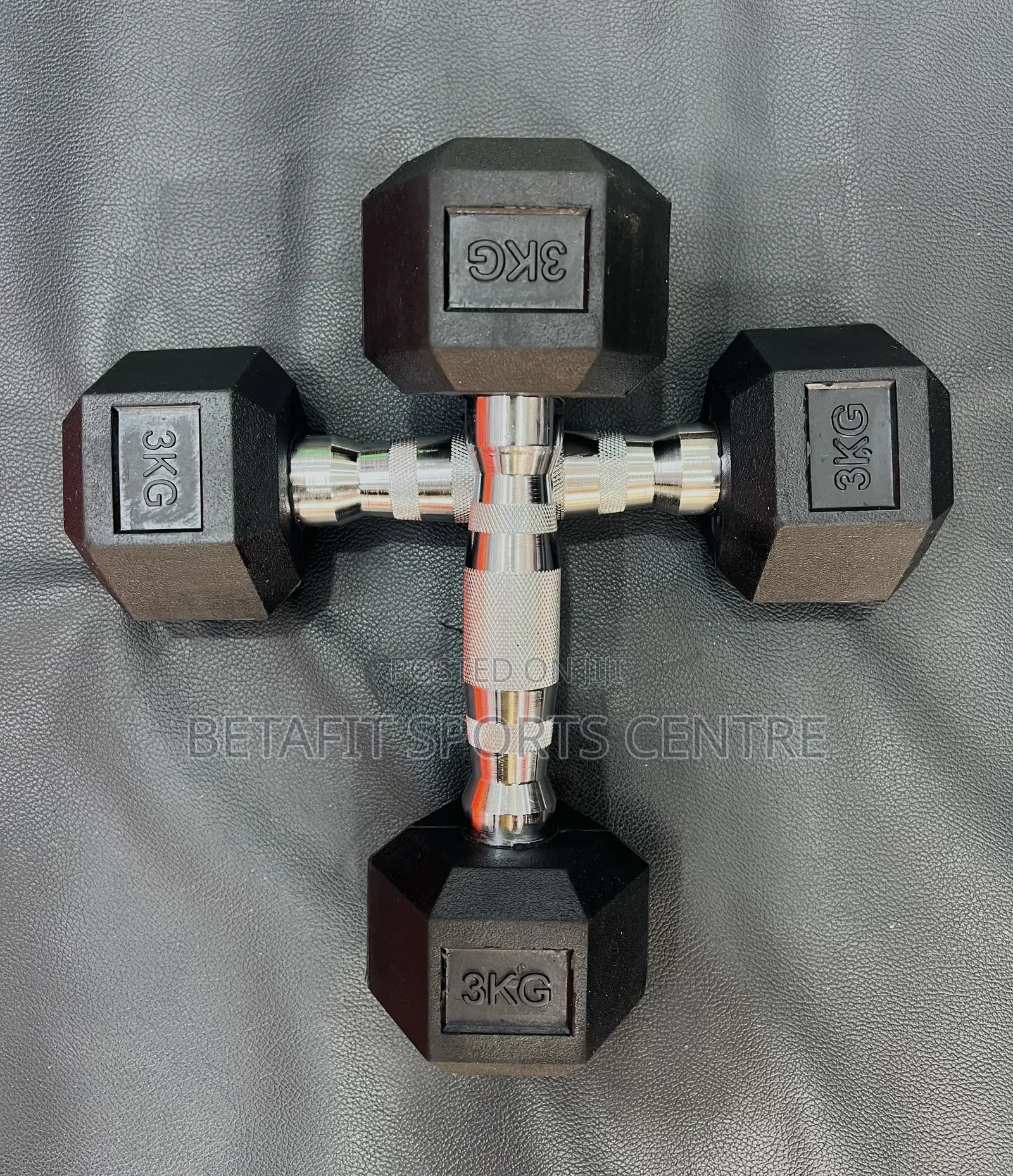 Hexagon Dumbble 3kg Pair