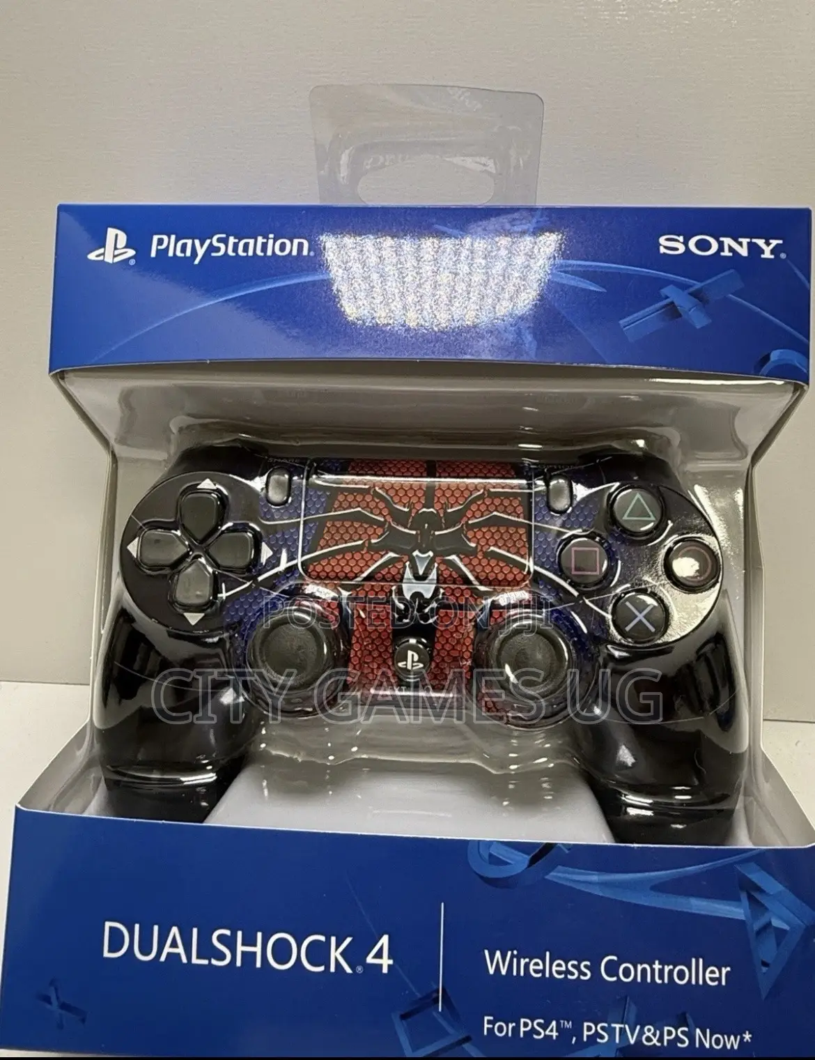 Sony Playstation Dualshock 4 Wireless Controller - Spider-Man Edition