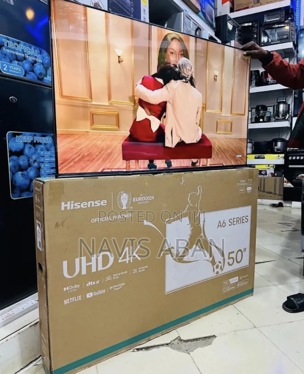 Hisense 50 Inches Smart Tv A6 Series Uhd