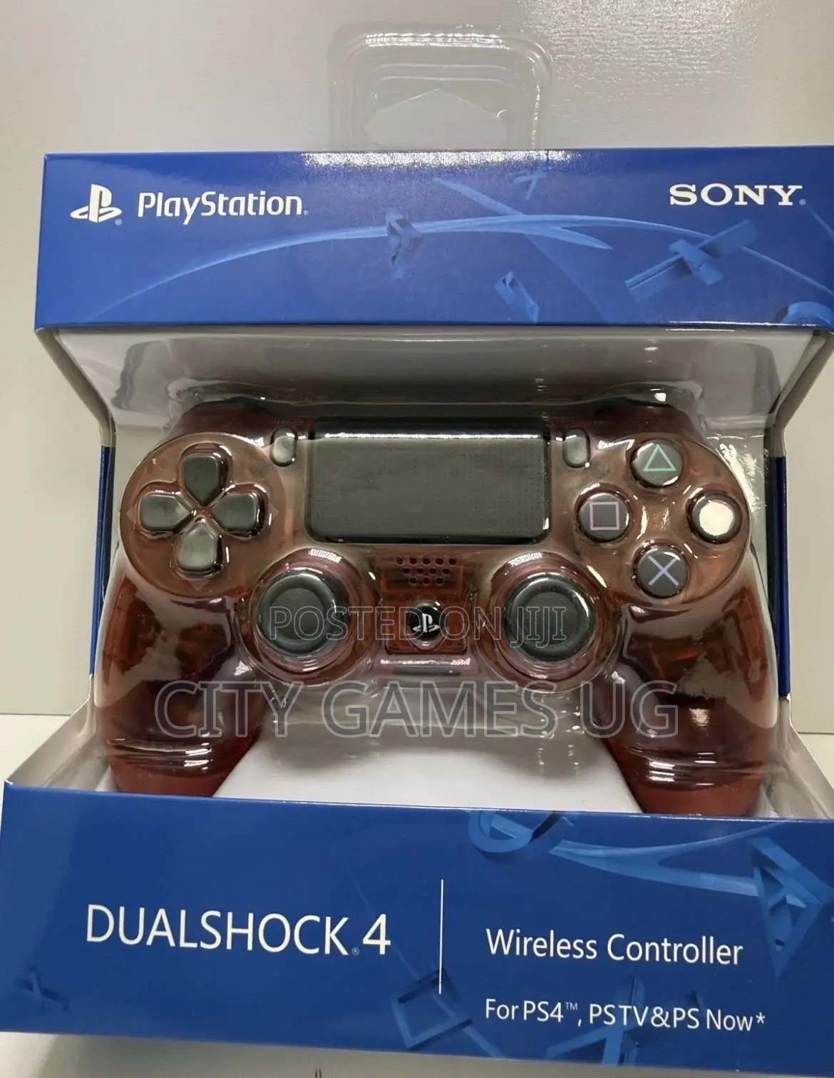 Sony Playstation Dualshock 4 Wireless Controller - Crystal Red