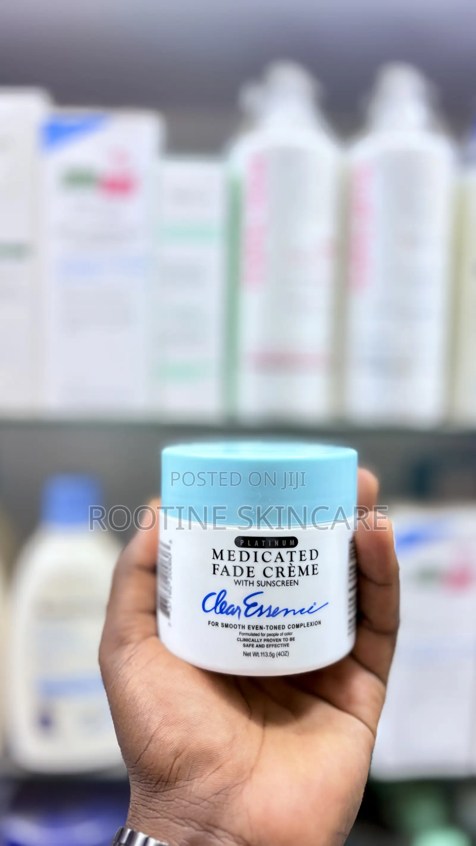 Clear Essence Exclusive Fade Creme With Sunscreen (Usa Version) 113.5g
