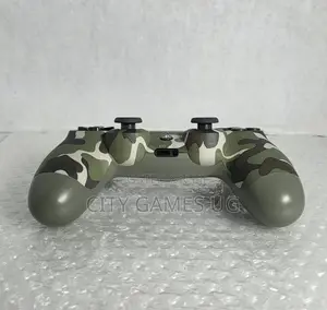 Sony Playstation 4 Ps4 Dualshock Controller Green Camouflage