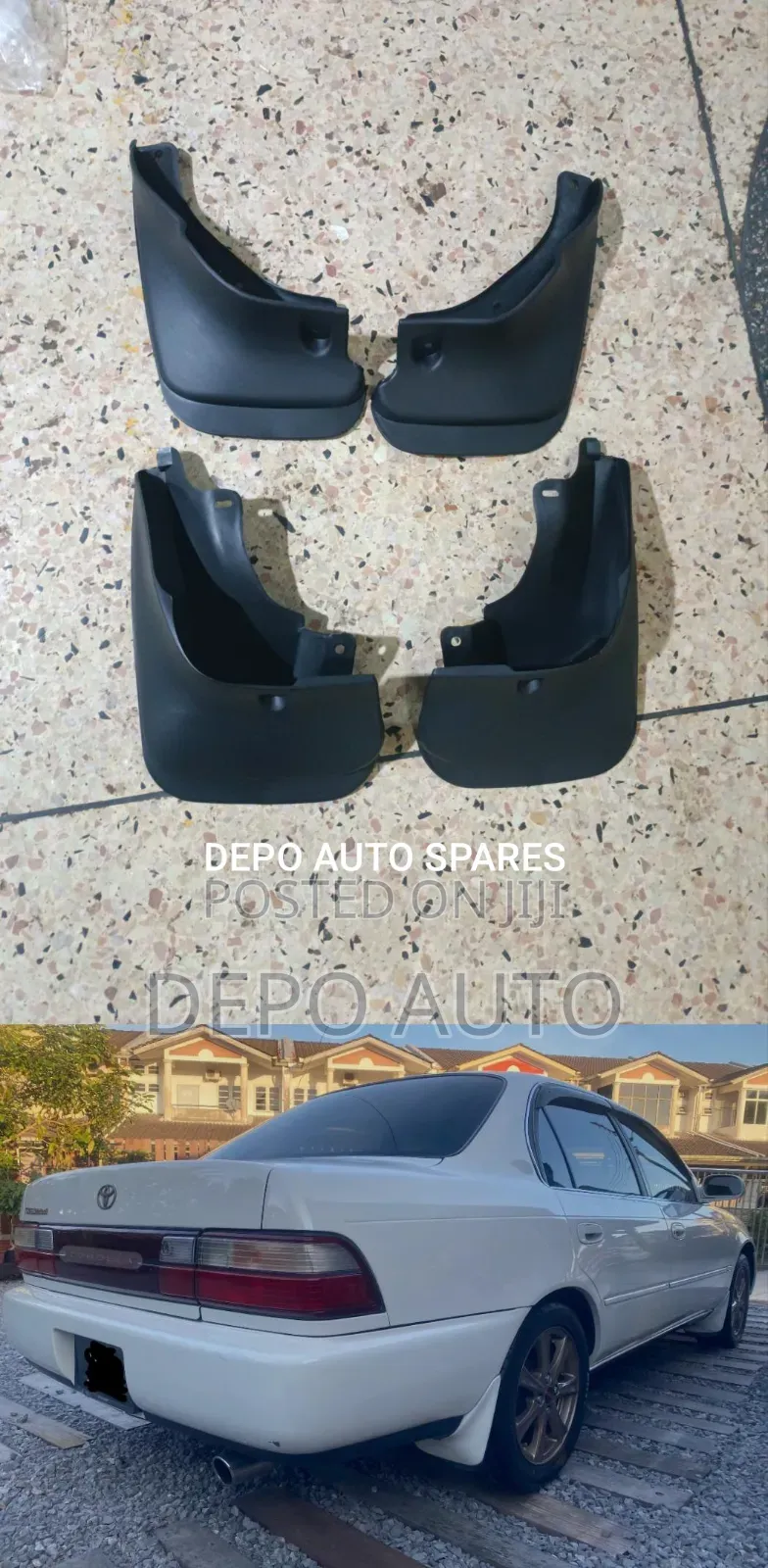 Corolla Ae100/101 Mudflaps (4 Pcs)