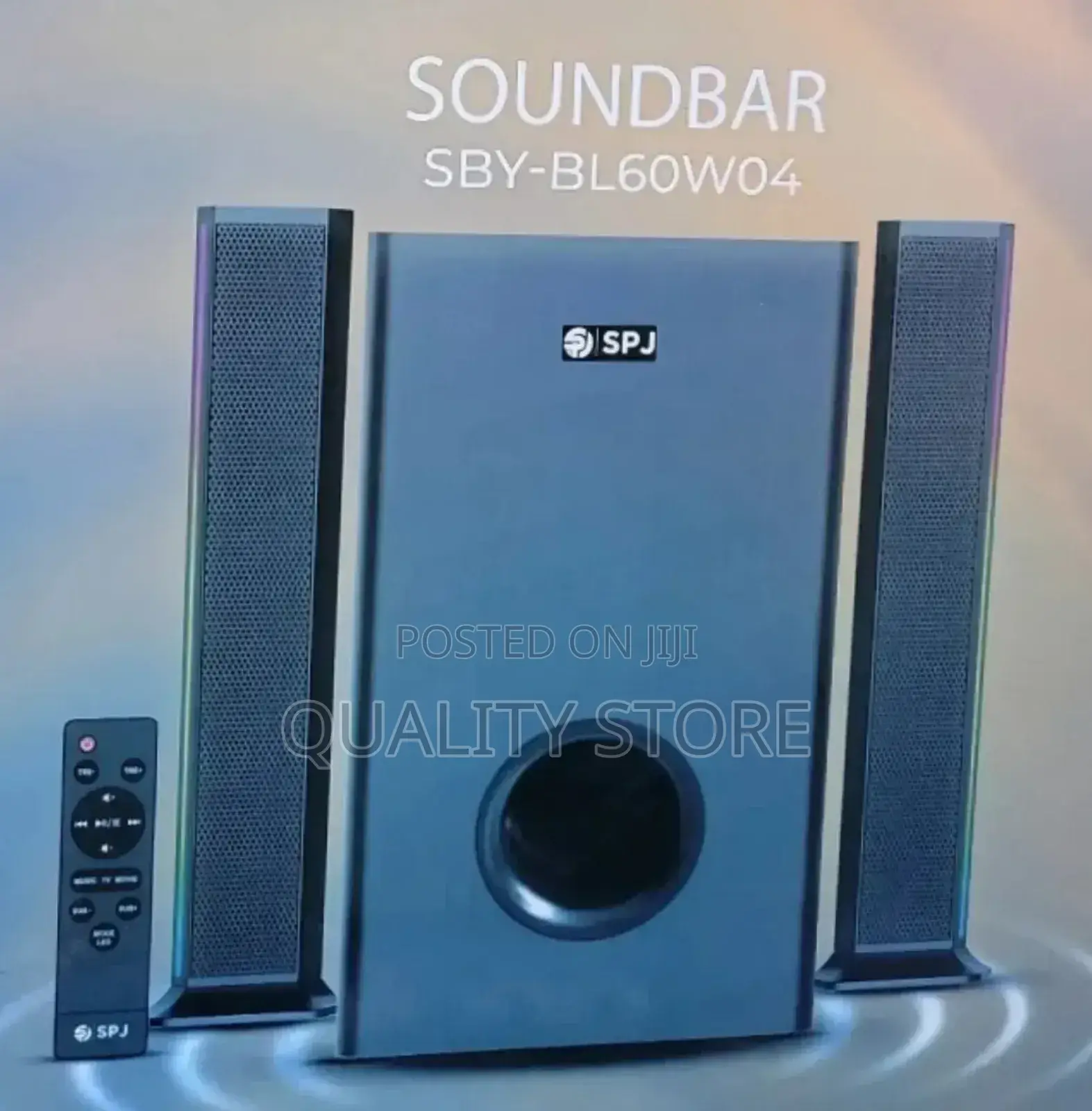 SPJ Sound Bar Sby-Bl60w04