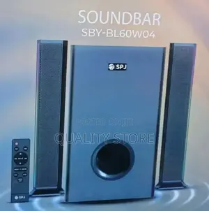 SPJ Sound Bar Sby-Bl60w04
