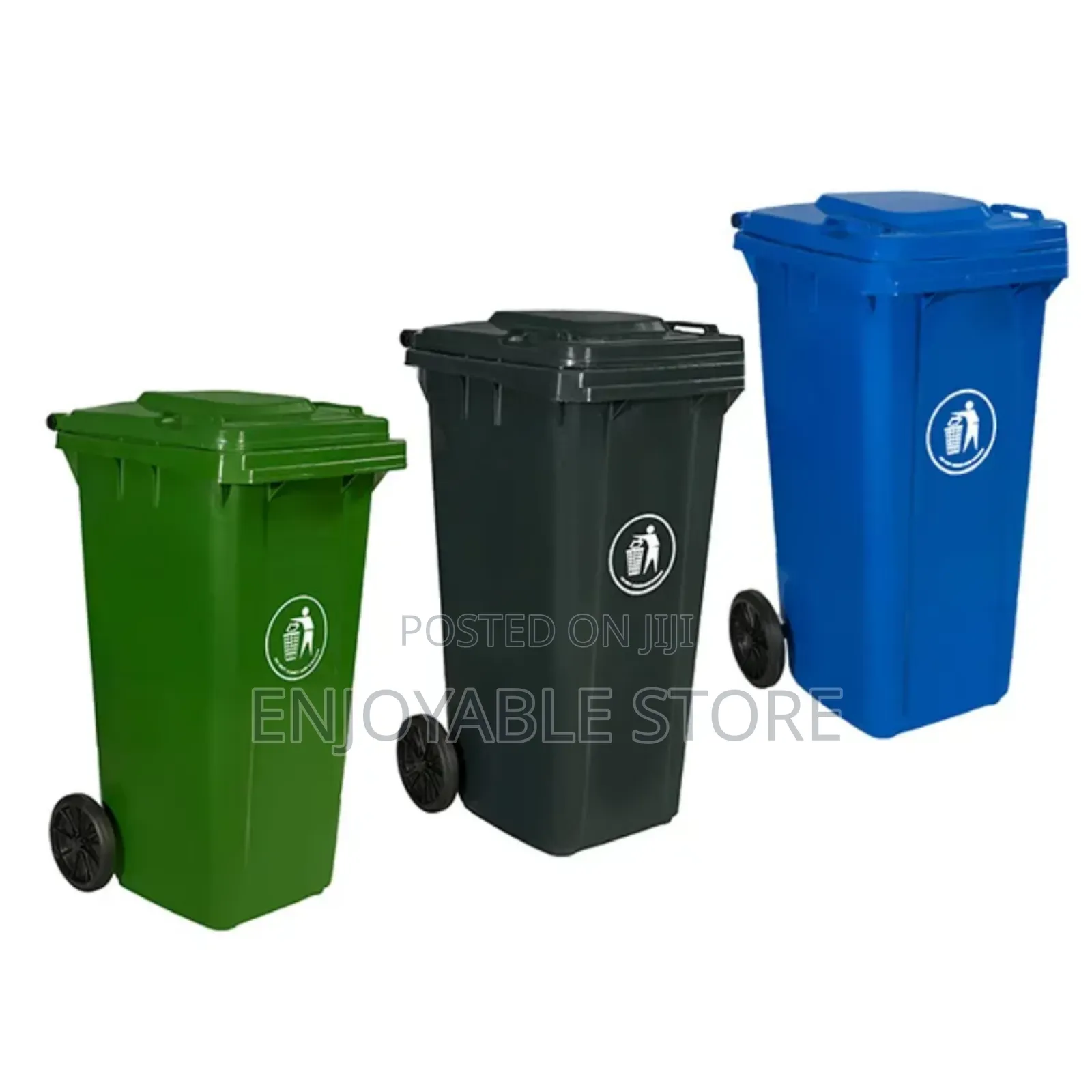 1pc All Colors Plastic Dust Bins Plastic Dust Bins 120ltrs
