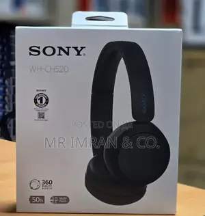 Sony Wh-Ch520 Wireless on-Ear Headphones