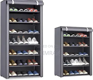 9-Tier Dustproof Shoe Rack
