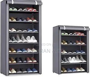 9-Tier Dustproof Shoe Rack