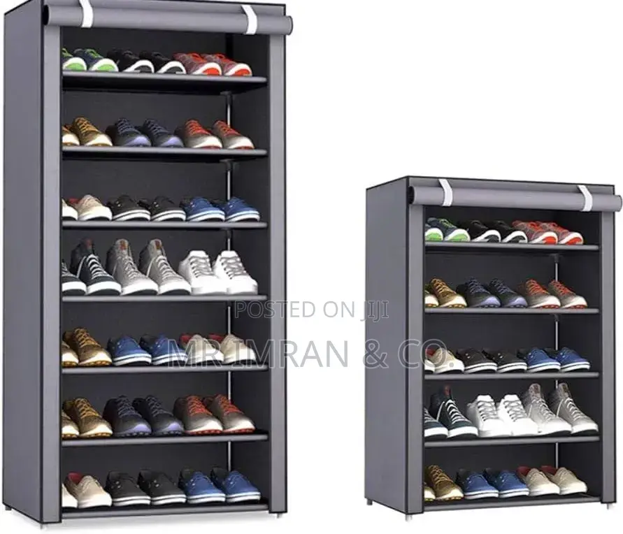9-Tier Dustproof Shoe Rack