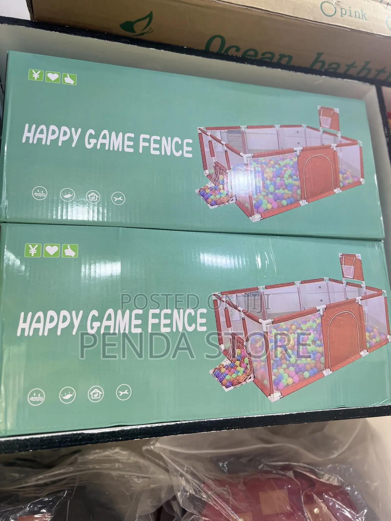 Kids Play Pen Game Fence – Baby Secure Indoor Play Enclosure