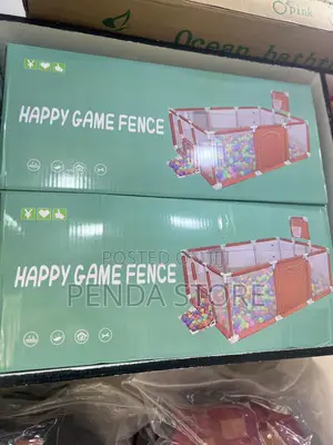 Kids Play Pen Game Fence – Baby Secure Indoor Play Enclosure