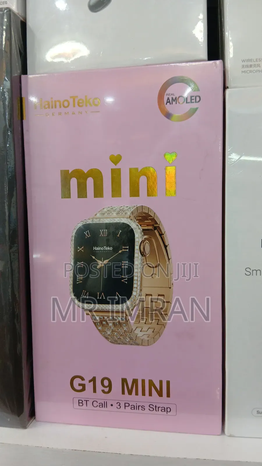 Hainoteko G19 Mini Smart Watch.