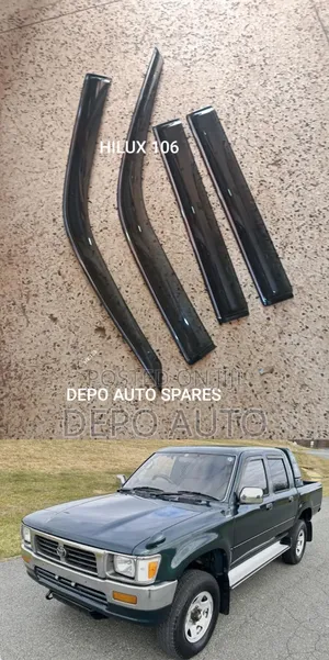 Hilux Quality Rain Guards