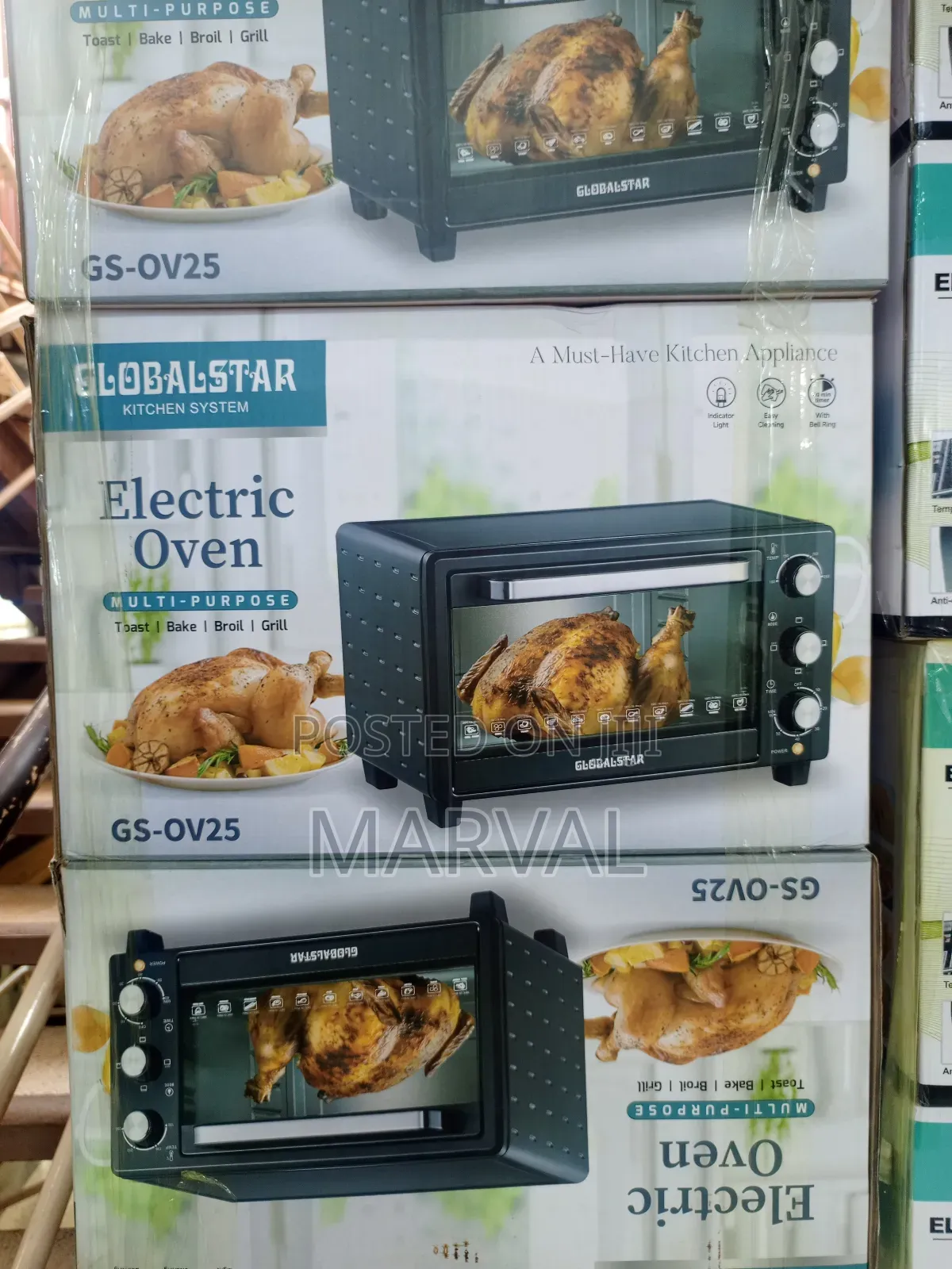 Globalstar 25 Litres Electric Oven (Model Gs-Ov25).