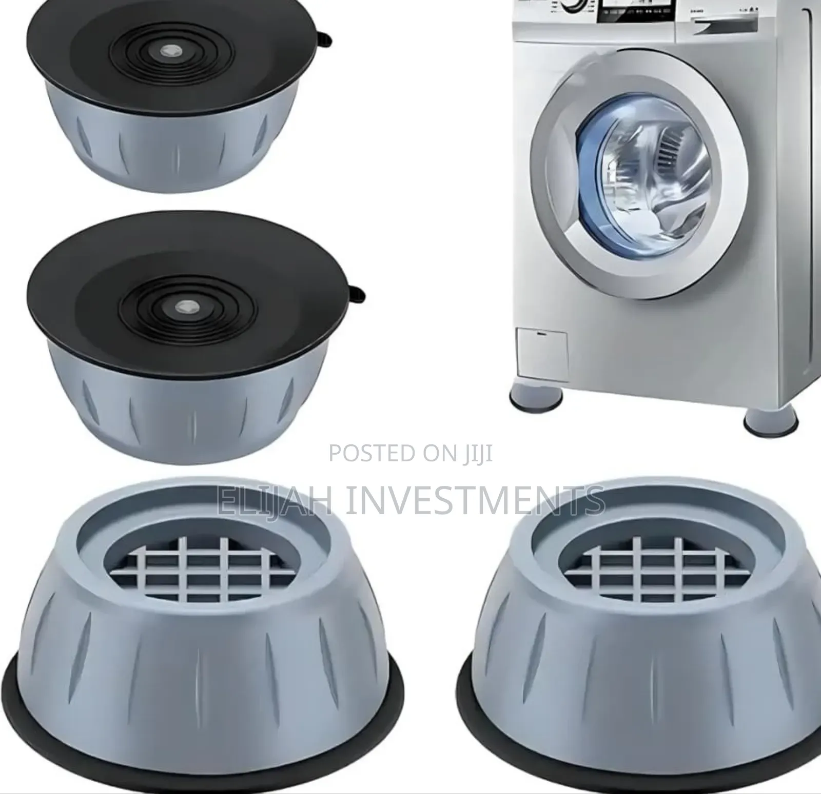 4pcs Fridge and Washing Machine Anti Vibration Shock Pads
