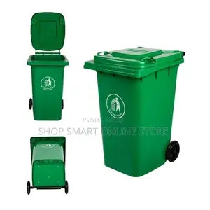 Outdoor Wheeled Plastic Dust Bins 240ltrs Plastic Dust Bins 240ltrs