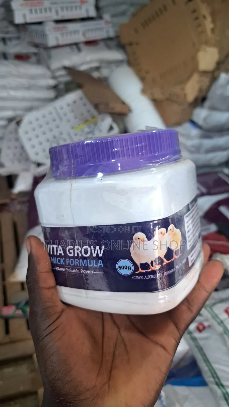 Vita Grow Chicks Formula . Water Soluble Powder