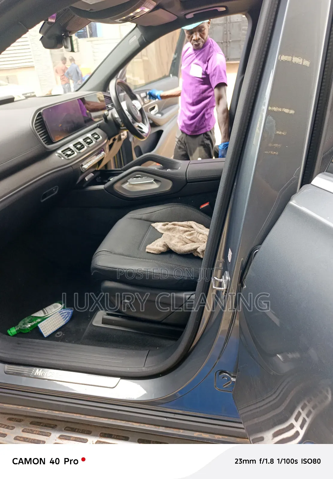 Car Interior Deep Cleaning