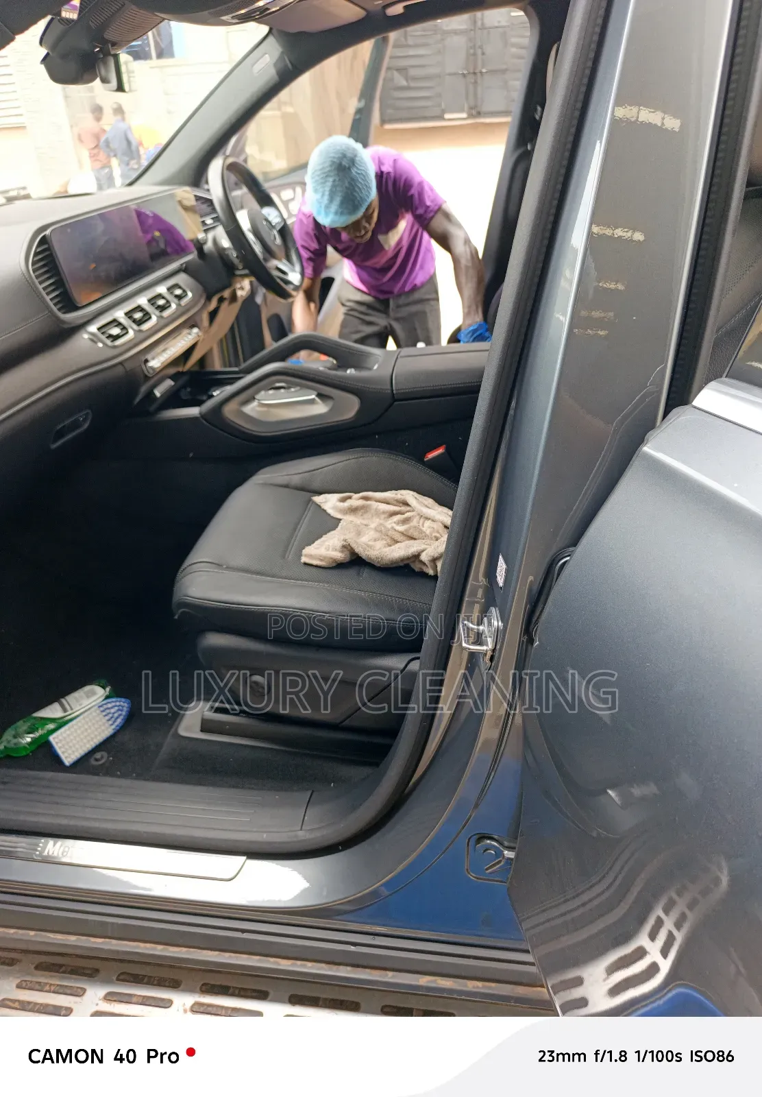 Car Interior Deep Cleaning