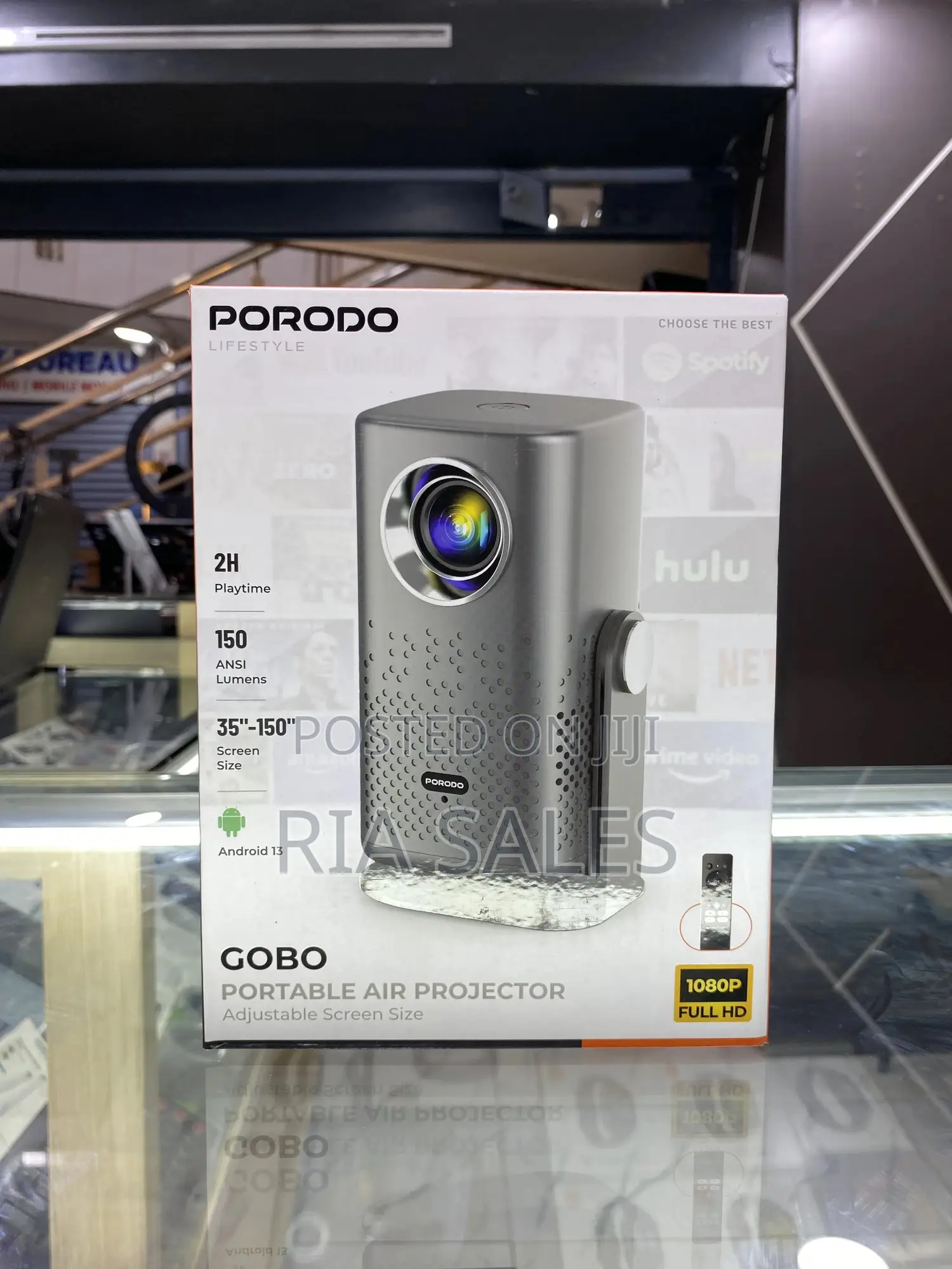 Porodo Lifestyle Portable Air Projector
