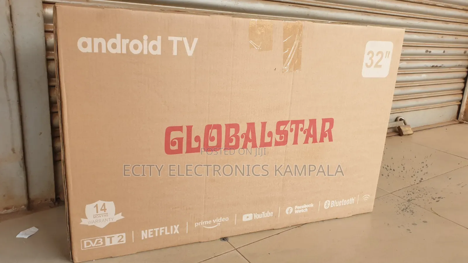 Boxed Andriod Tv 32" Globalstar