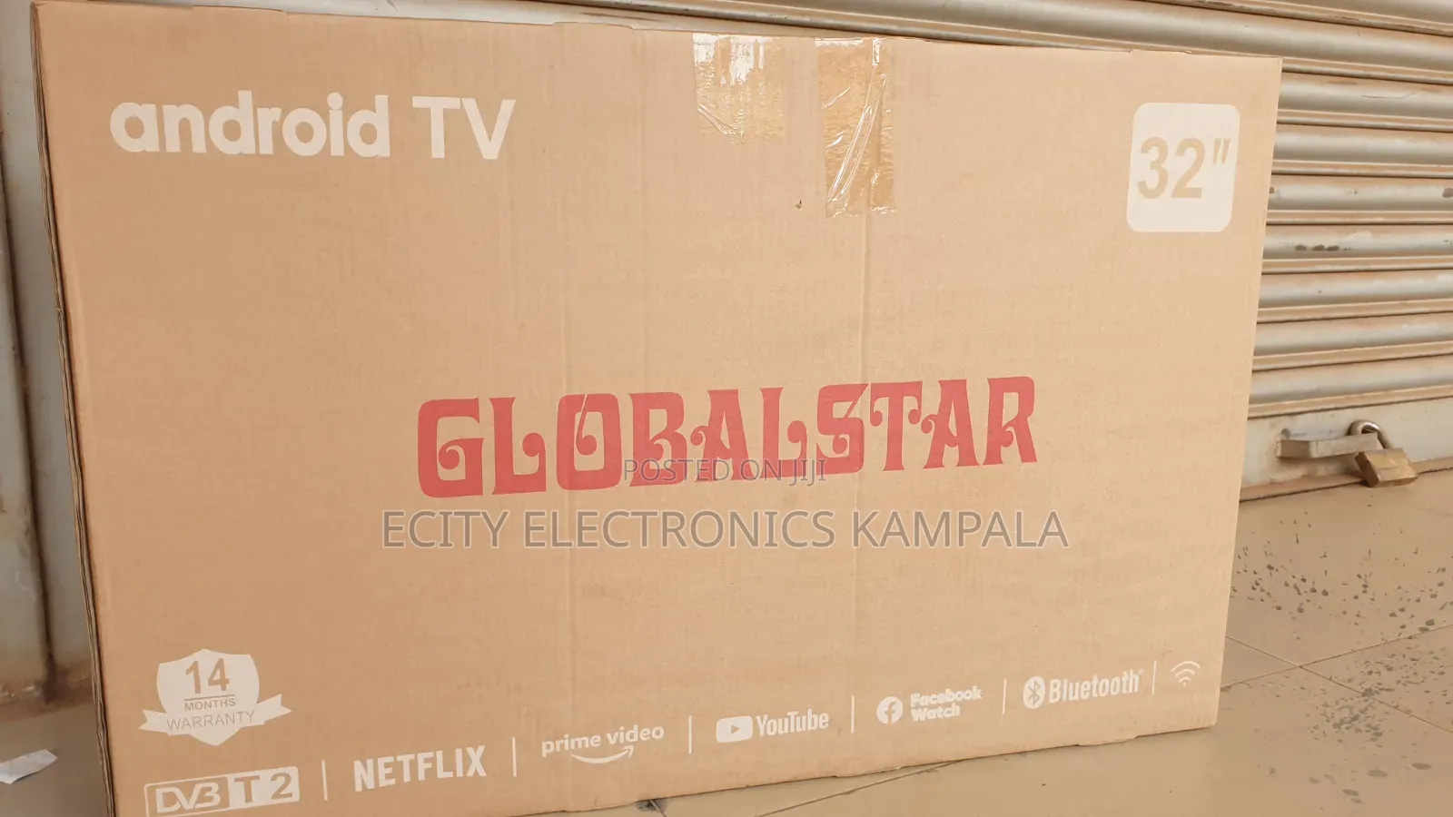 Boxed Andriod Tv 32" Globalstar