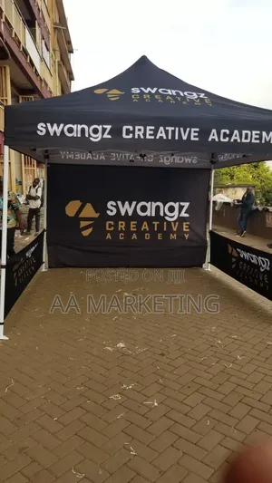 Promotional Tents [ Cloth Water Resistant Material] 10ft by 10ft