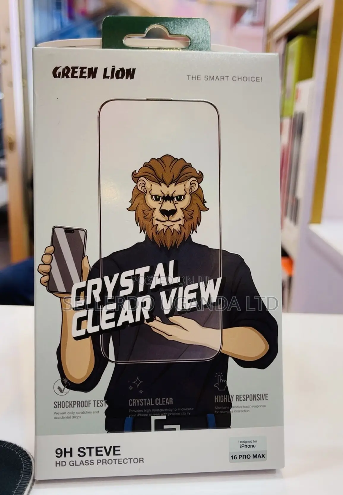 Green Lion Crystal Clear Screen