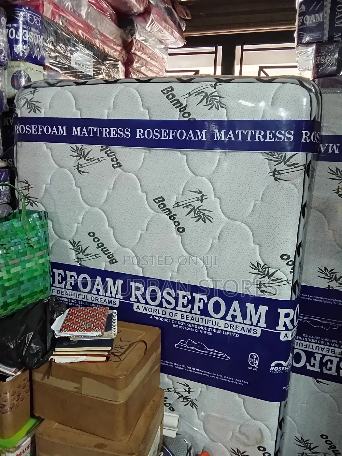 Rose Foam 4*6 by 8 Inches Spring Mattress
