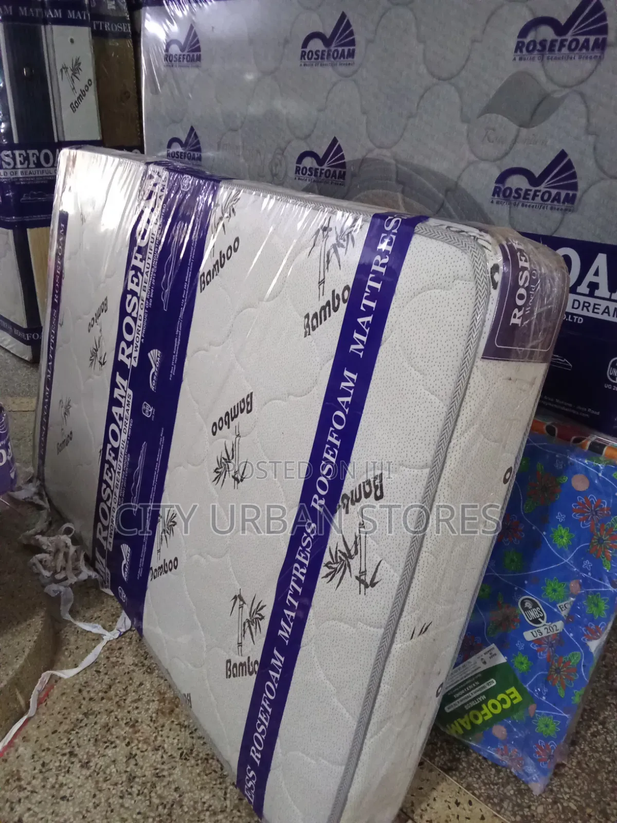 Rose Foam 4*6 by 8 Inches Spring Mattress