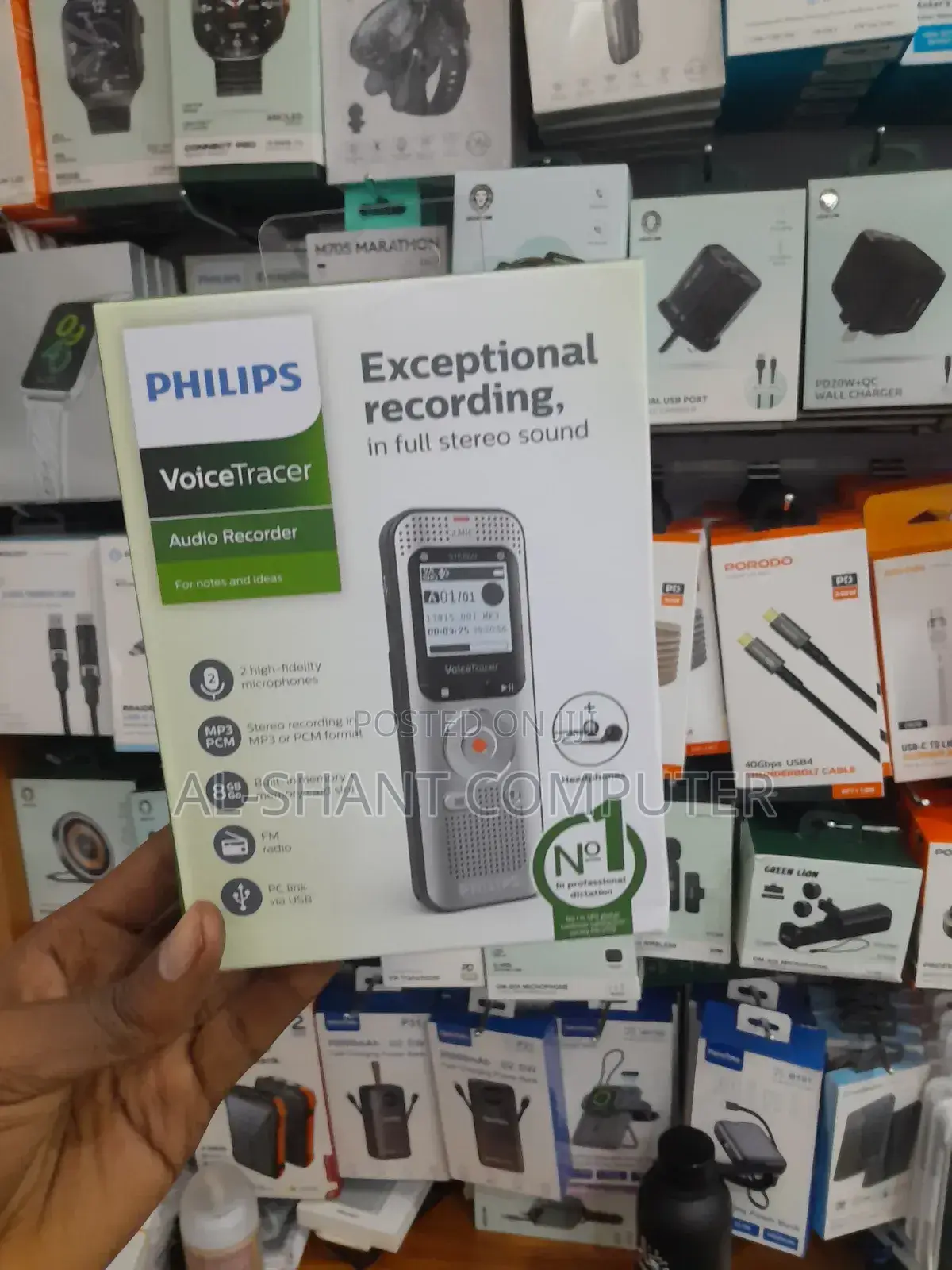Philips Audio Recorder/Voice Tracker With Fm