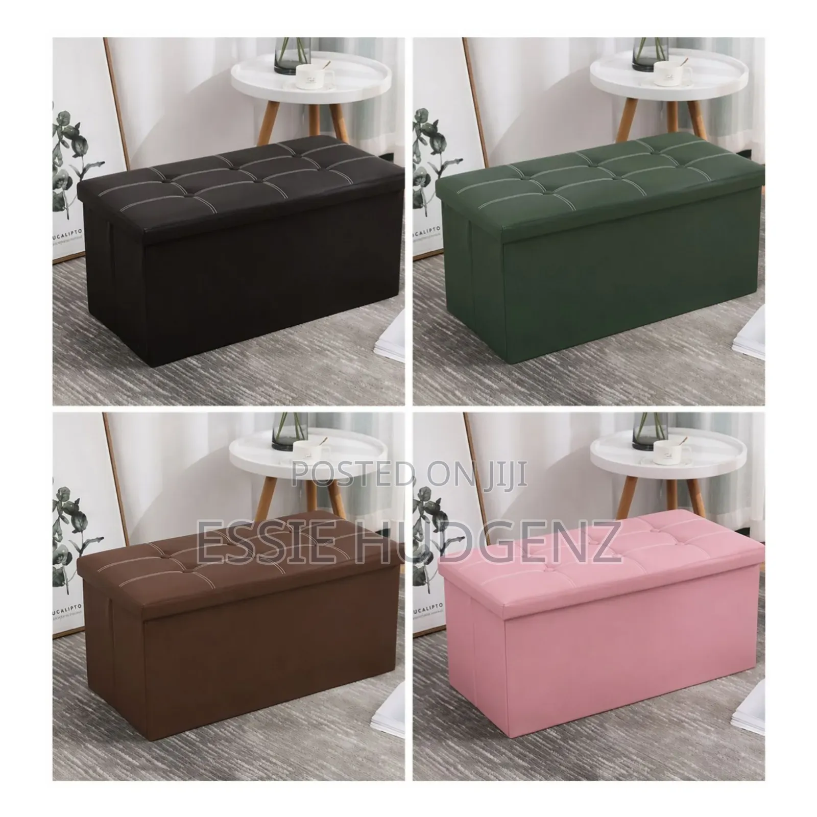 Multi Coloured Ottoman/ Bench