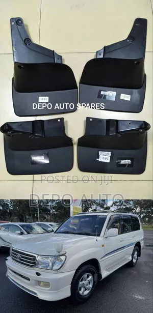 Mudflaps L/C Fj100 (4pcs)