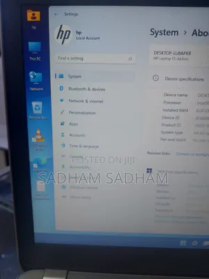 Laptop HP ProBook 450 G4 8GB Intel Core i5 SSD 256GB