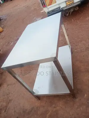 Stainless Working Table 2_ Tray