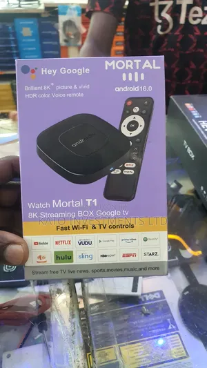 Mortal T1 Tv Box Android 16