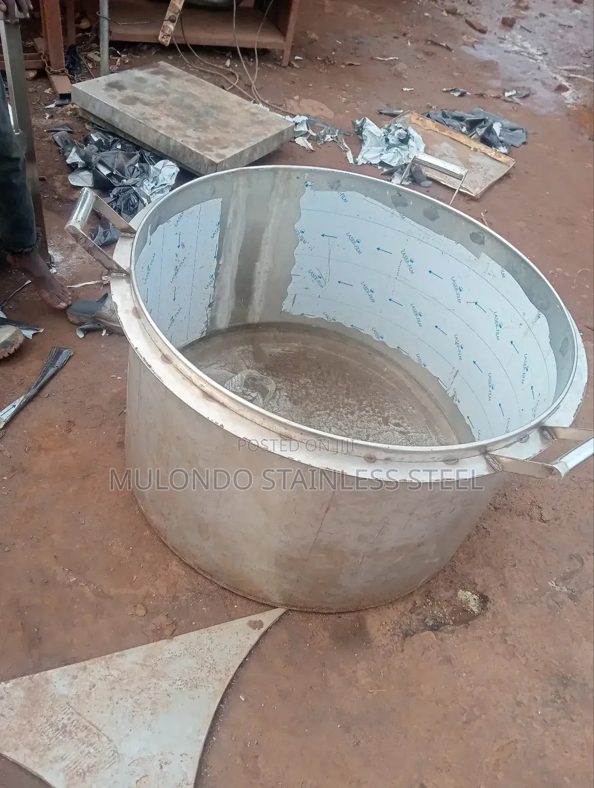 Commercial Stainless Source Pan