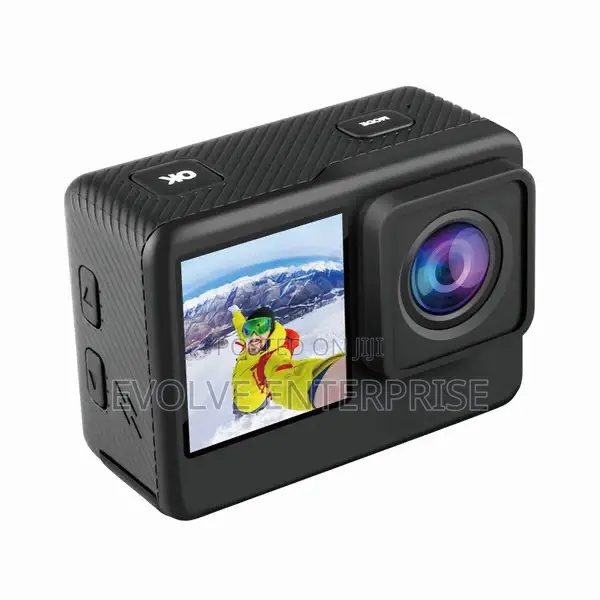 Porodo Lifestyle Waterproof Action Camera 900mah - Black