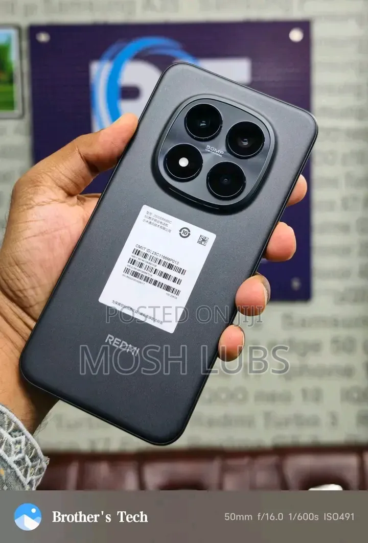 New Xiaomi Redmi Note 15 Pro+ 512 GB Black
