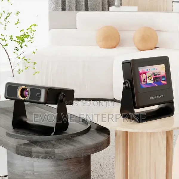 Porodo Lifestyle Optivis Smart Hd Projector - Black