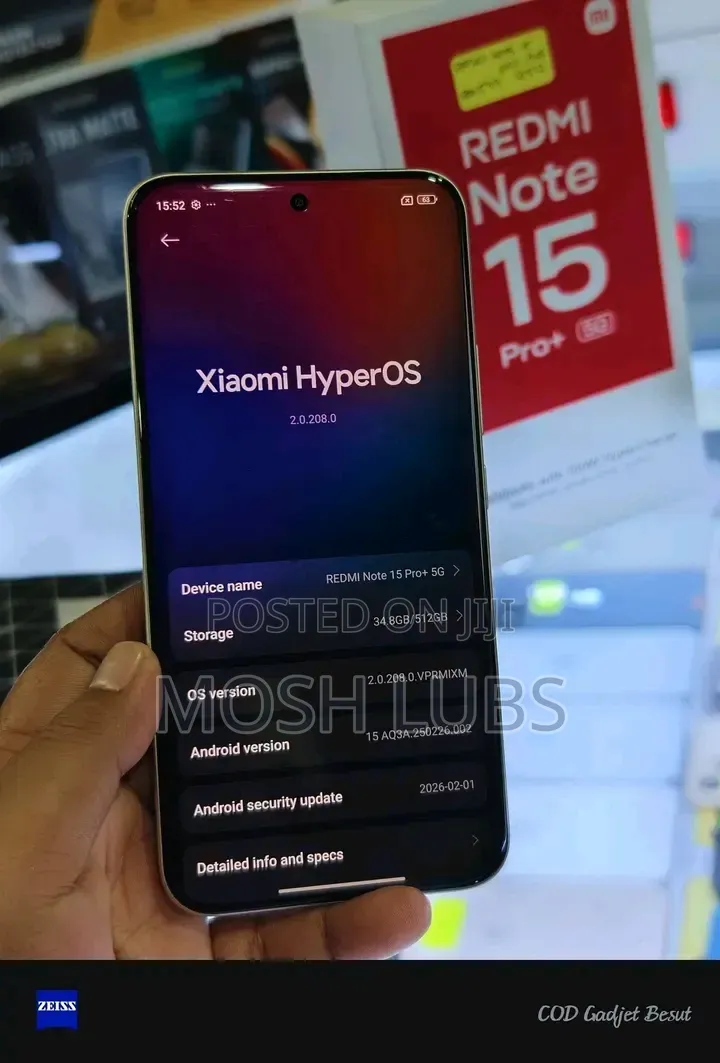 New Xiaomi Redmi Note 15 Pro+ 512 GB Bronze