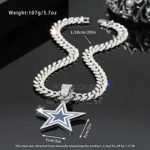 Gold and Silver Ice Chain Jewellery Hip Hop
