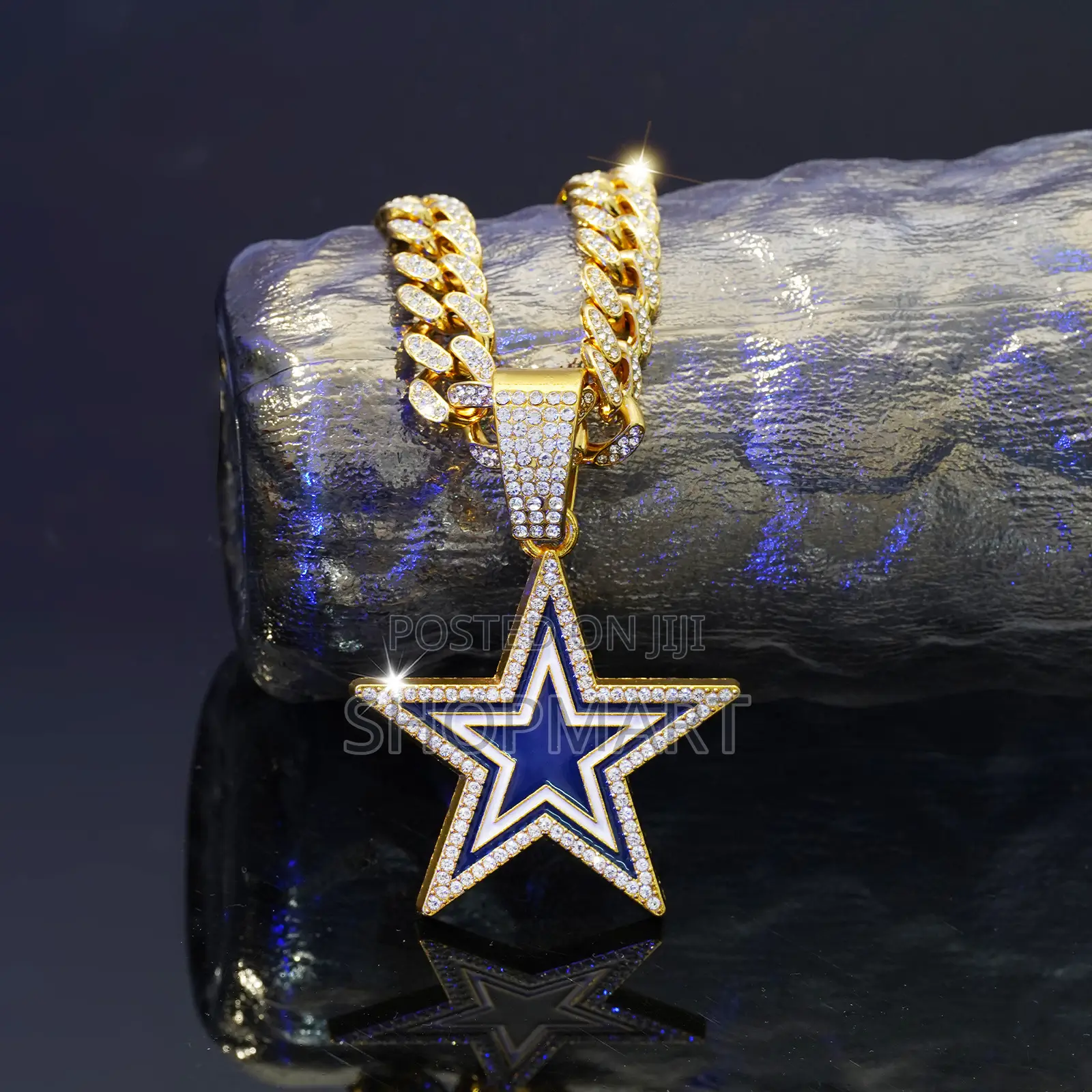 Gold and Silver Ice Chain Jewellery Hip Hop